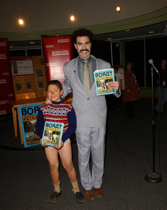 Borat Book Signing