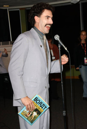 Borat Book Signing