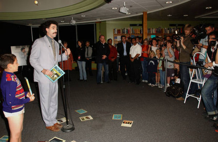 Borat Book Signing