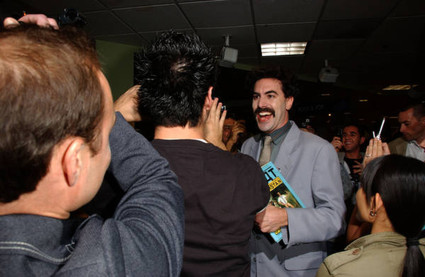 Borat Book Signing