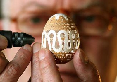 Cool Egg Shell Art