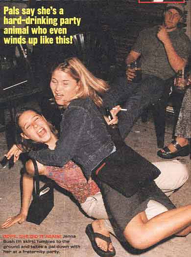 Jenna Bush Drunk