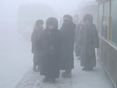 Frozen Russian Cities