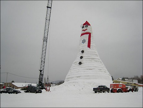 Giant Snow Woman