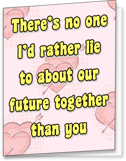 Honest Valentine Cards