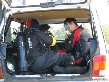 Lada Niva Submarine