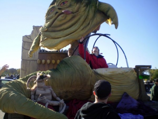 Life Sized Jabba Puppet