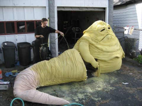 Life Sized Jabba Puppet