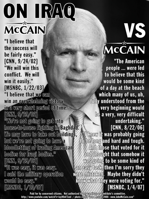 McCain On Iraq