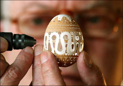 Perfect Egg Shell Art