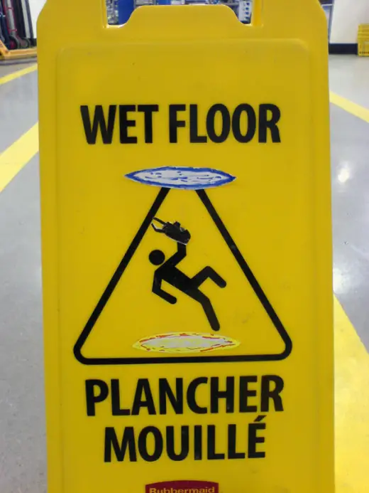 Portal Wet Floor