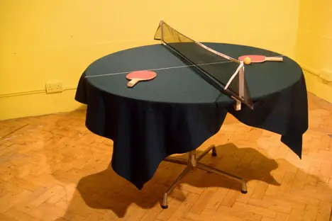 Round Ping Pong Table