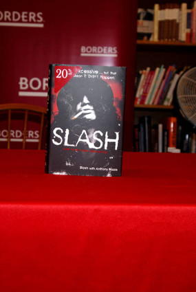 Slash Book Signing