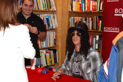 Slash Book Signing