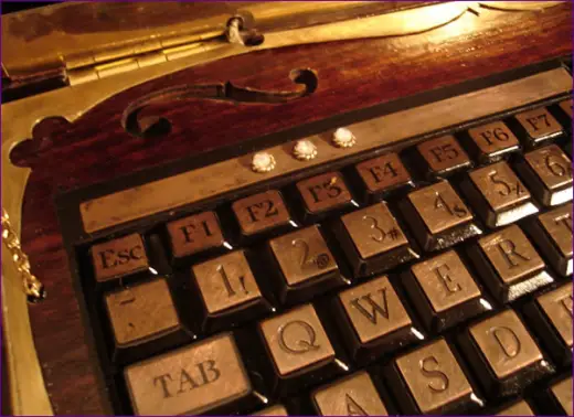 Steampunk Laptop PC