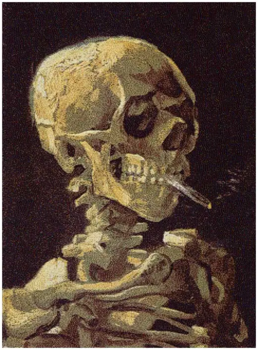 Van Gogh Cigarette Art