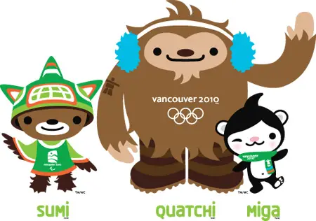 Vancouver 2010 Mascots