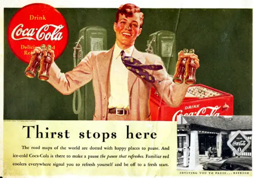 Vintage Coke Ads