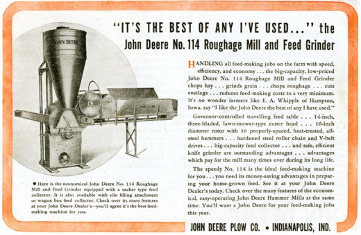 Vintage John Deere Ad