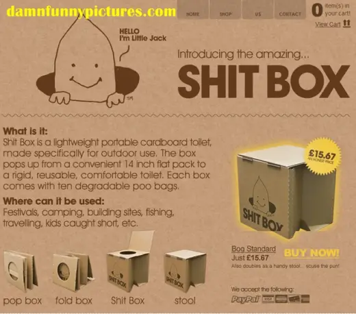 Amazing Shit Box-Funny Pictures