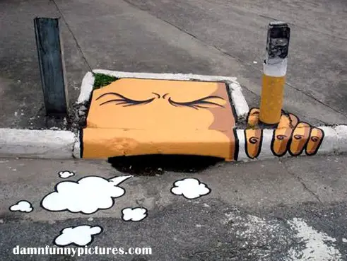 Storm Drain Graffiti