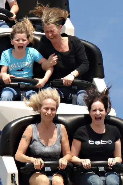 Roller Coaster: Hilarious Faces