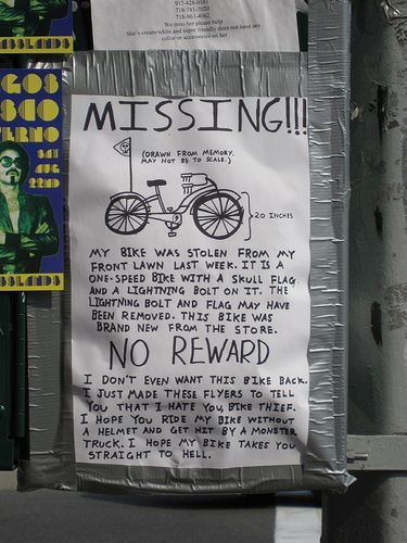 Funny Lost and Found Signs