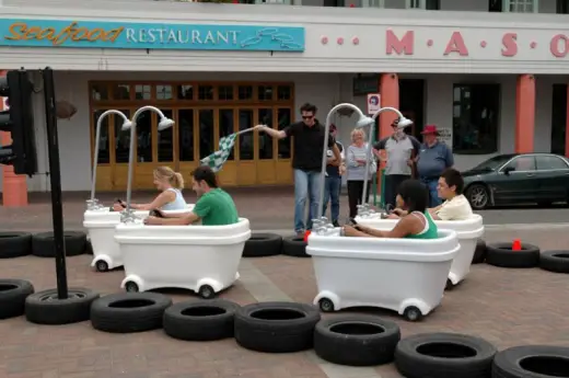 Bathtub Race