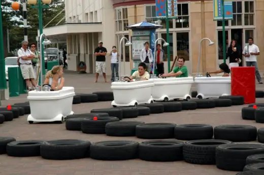 Bathtub Race