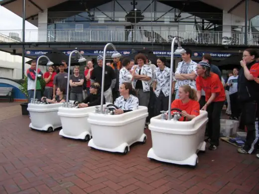 Bathtub Race