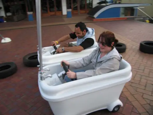 Bathtub Race