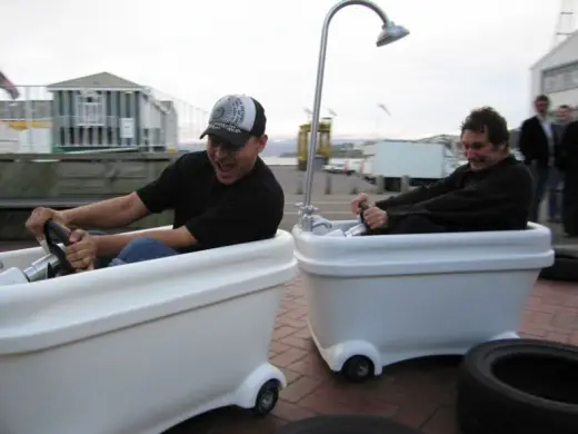 Bathtub Race