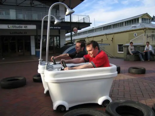 Bathtub Race