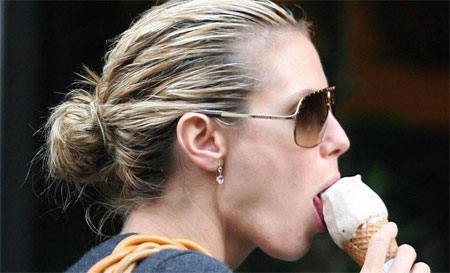  Sexy Celebrities With Food in Their Mouths