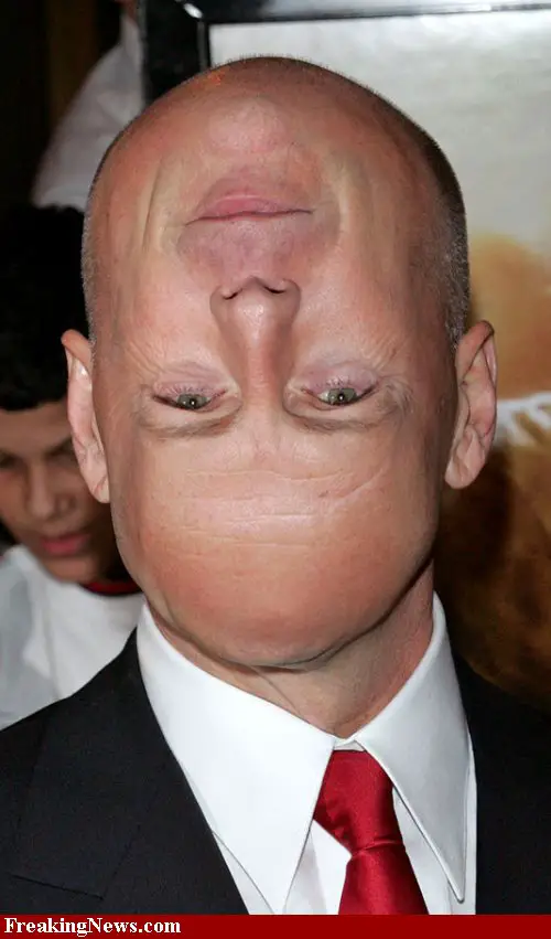 Celebs Upside Down