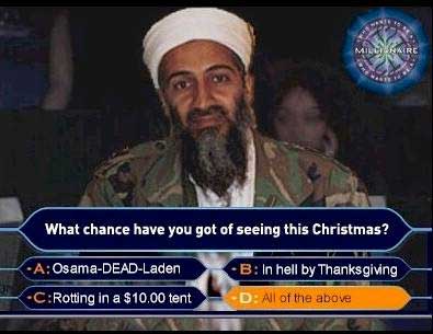 Bin Laden On Millionaire 