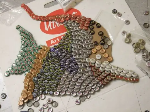 Bottle Cap Fish