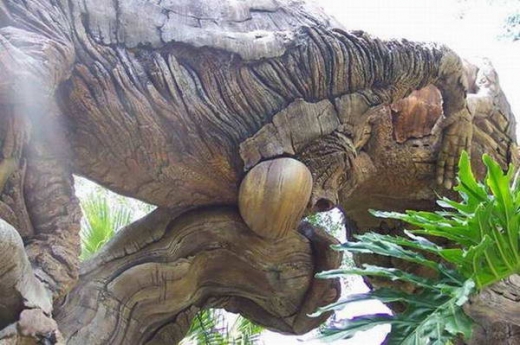 Carved Tree