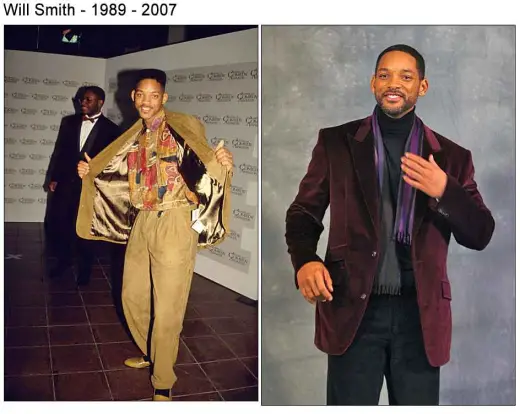 Celebrities Then and Now