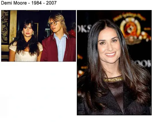 Celebrities Then and Now