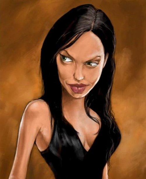 More Celebrity Caricatures