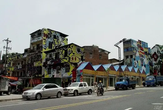 Chinese Graffiti Street