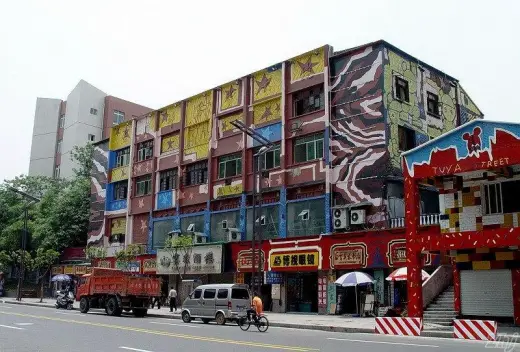 Chinese Graffiti Street