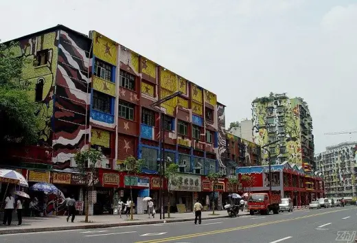 Chinese Graffiti Street