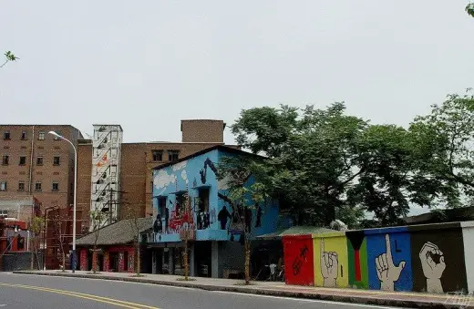 Chinese Graffiti Street