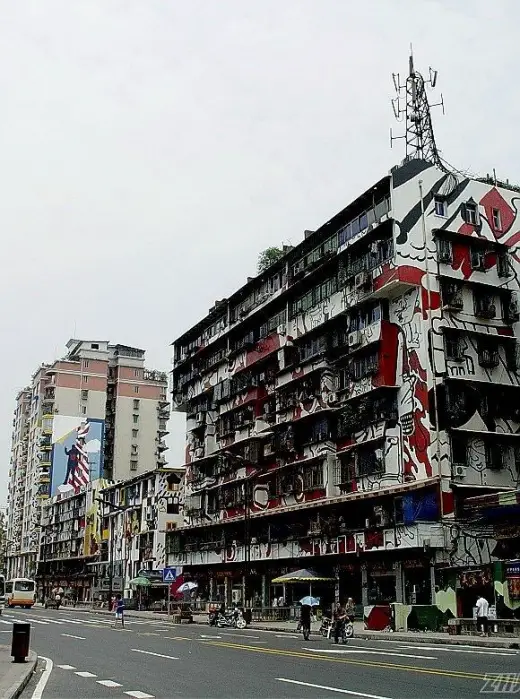 Chinese Graffiti Street