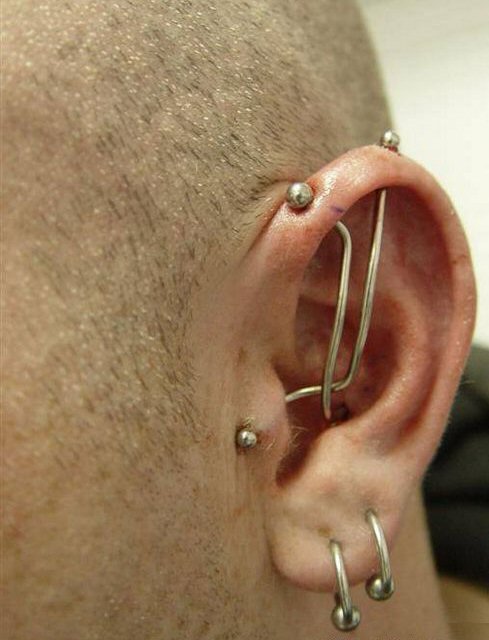 Strange Body Piercings