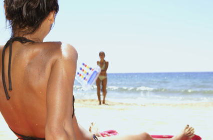 Beach Babes at the Beach