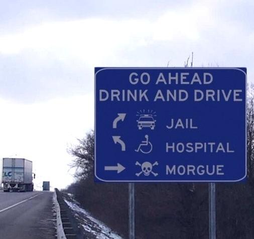 Warning For Those Who Are Riding Drunk