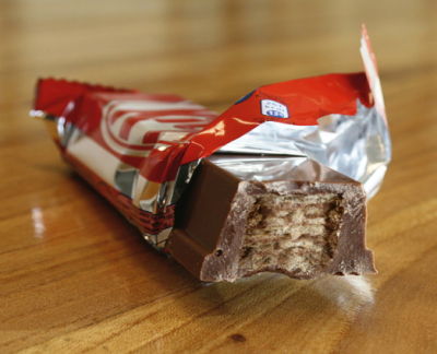 Jesus Appears on a Kit-Kat